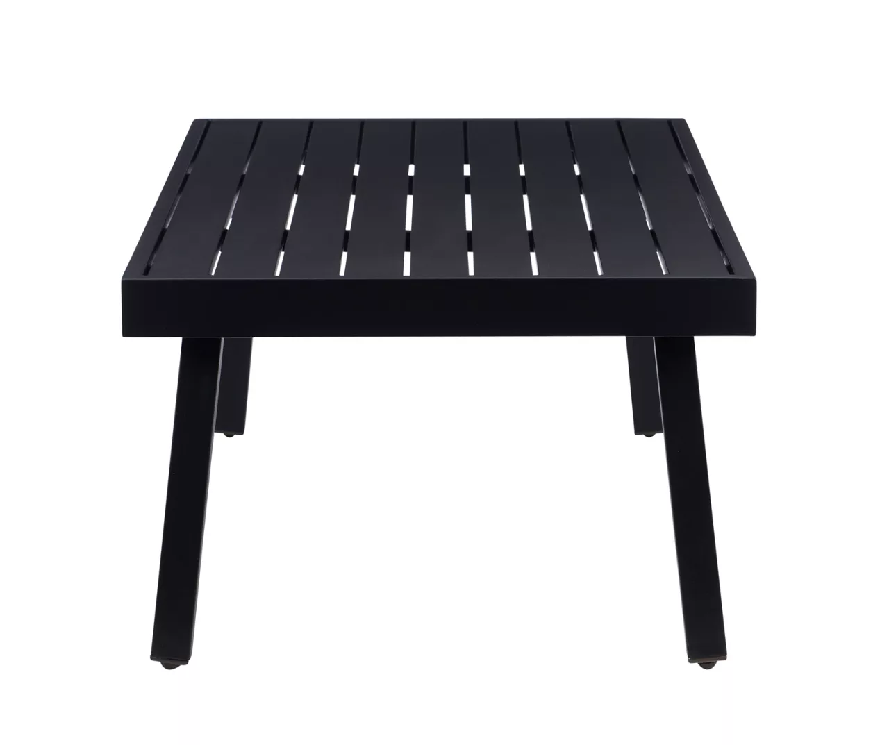 Marcy Black Metal Patio Coffee Table - Image 3