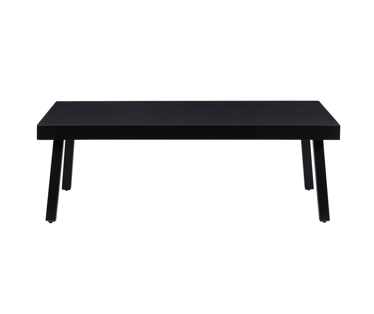 Marcy Black Metal Patio Coffee Table