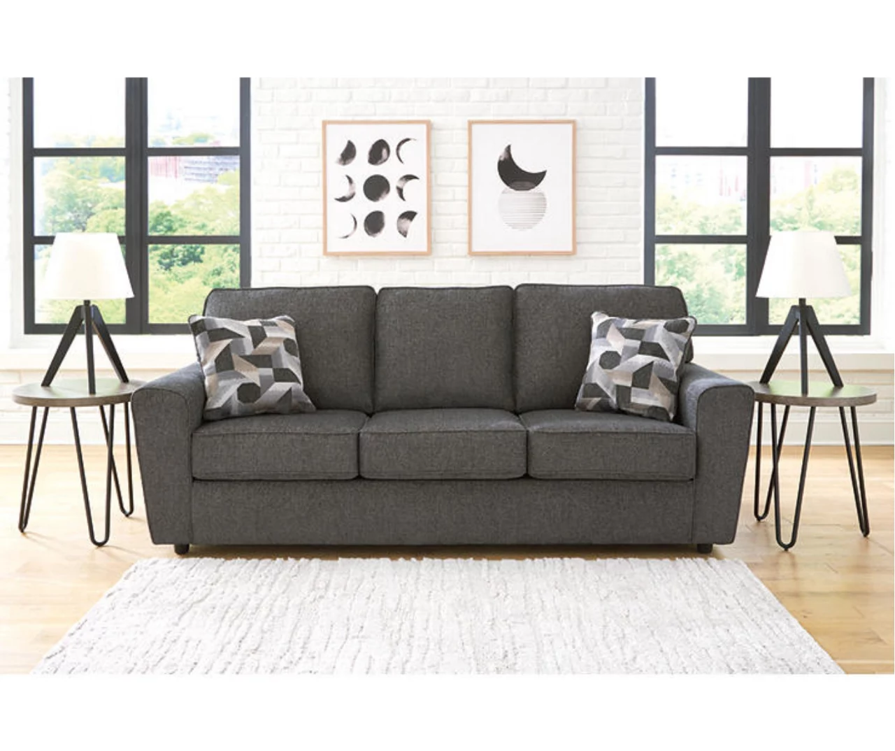 Cascilla Slate Gray Sofa - Image 5