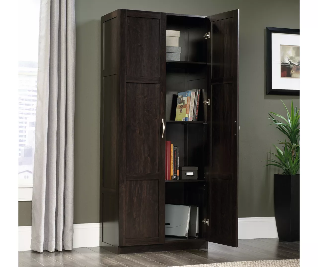 Sauder 2-Door Storage Cabinet - Image 3