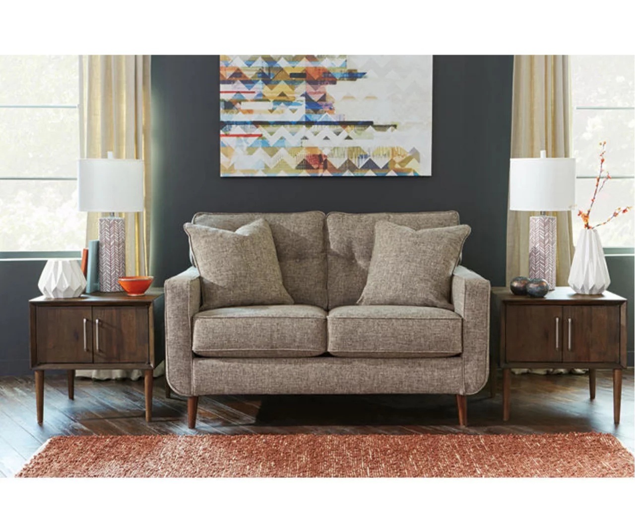 Dahra Jute Loveseat - Image 2