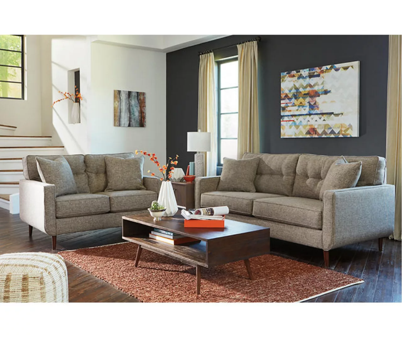 Dahra Jute Loveseat - Image 5