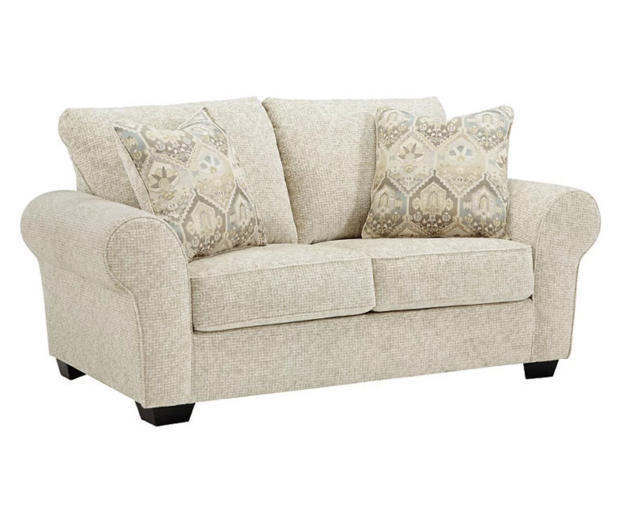 Haisley Ivory Loveseat - Image 2