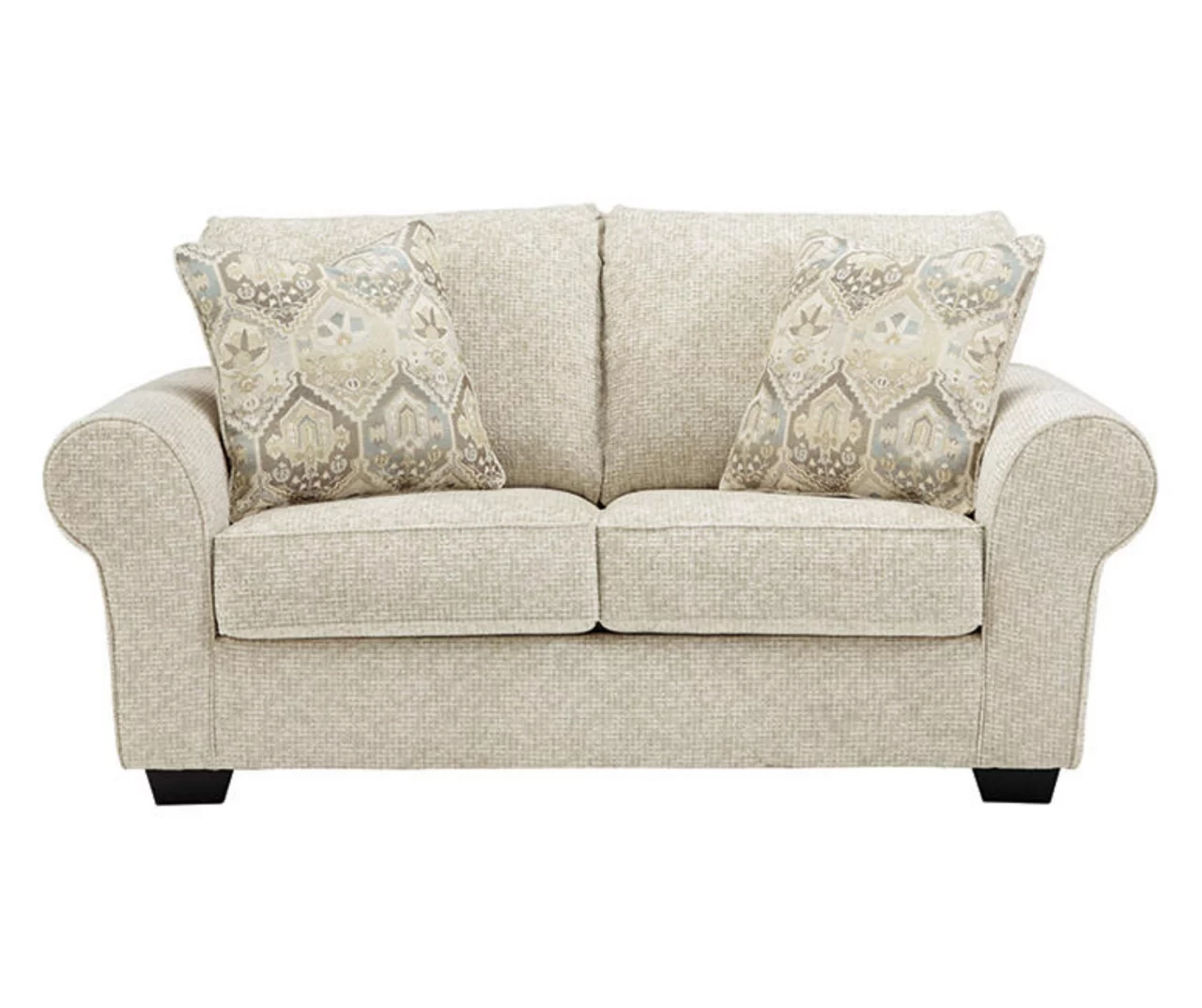 Haisley Ivory Loveseat