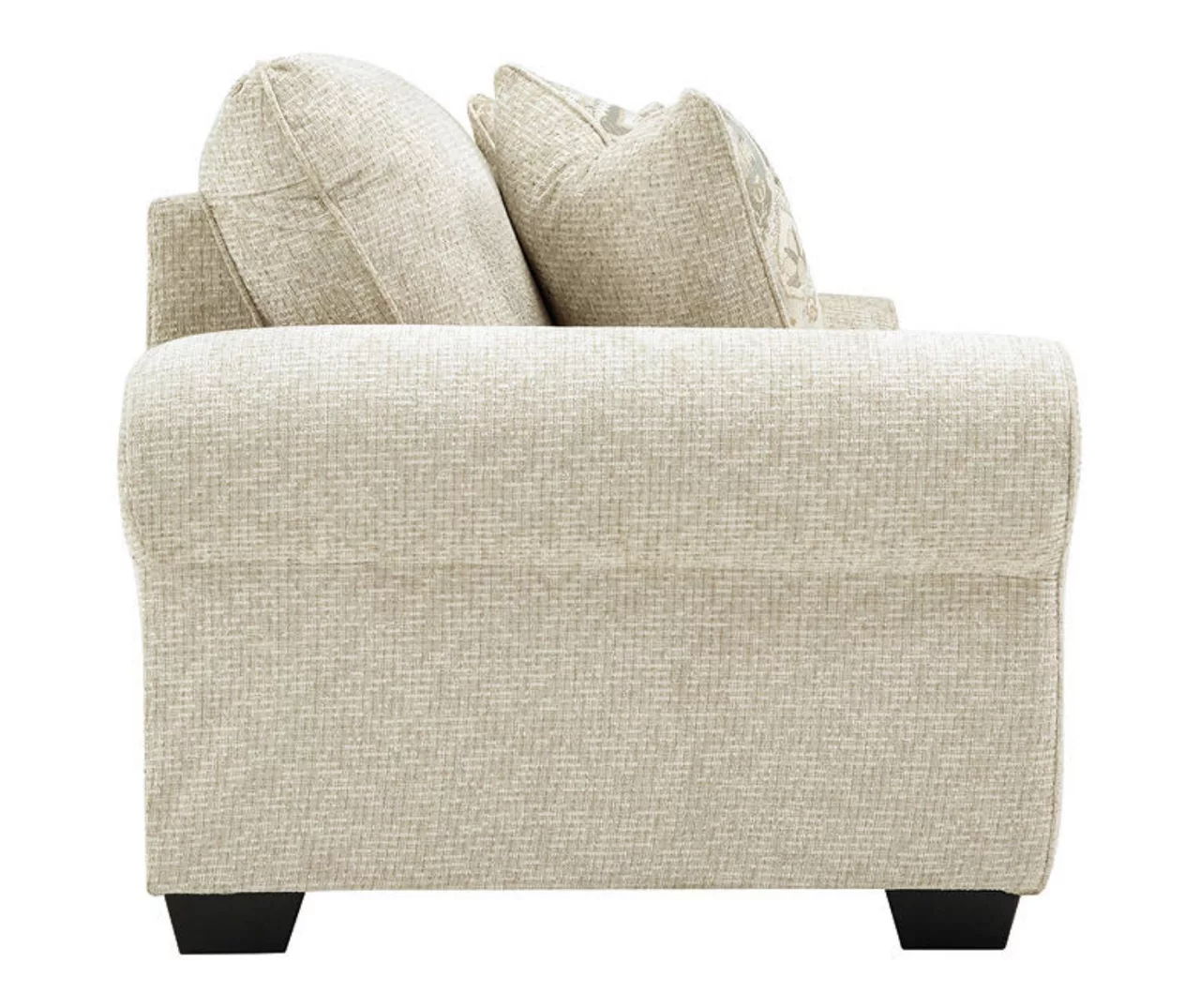 Haisley Ivory Loveseat - Image 4