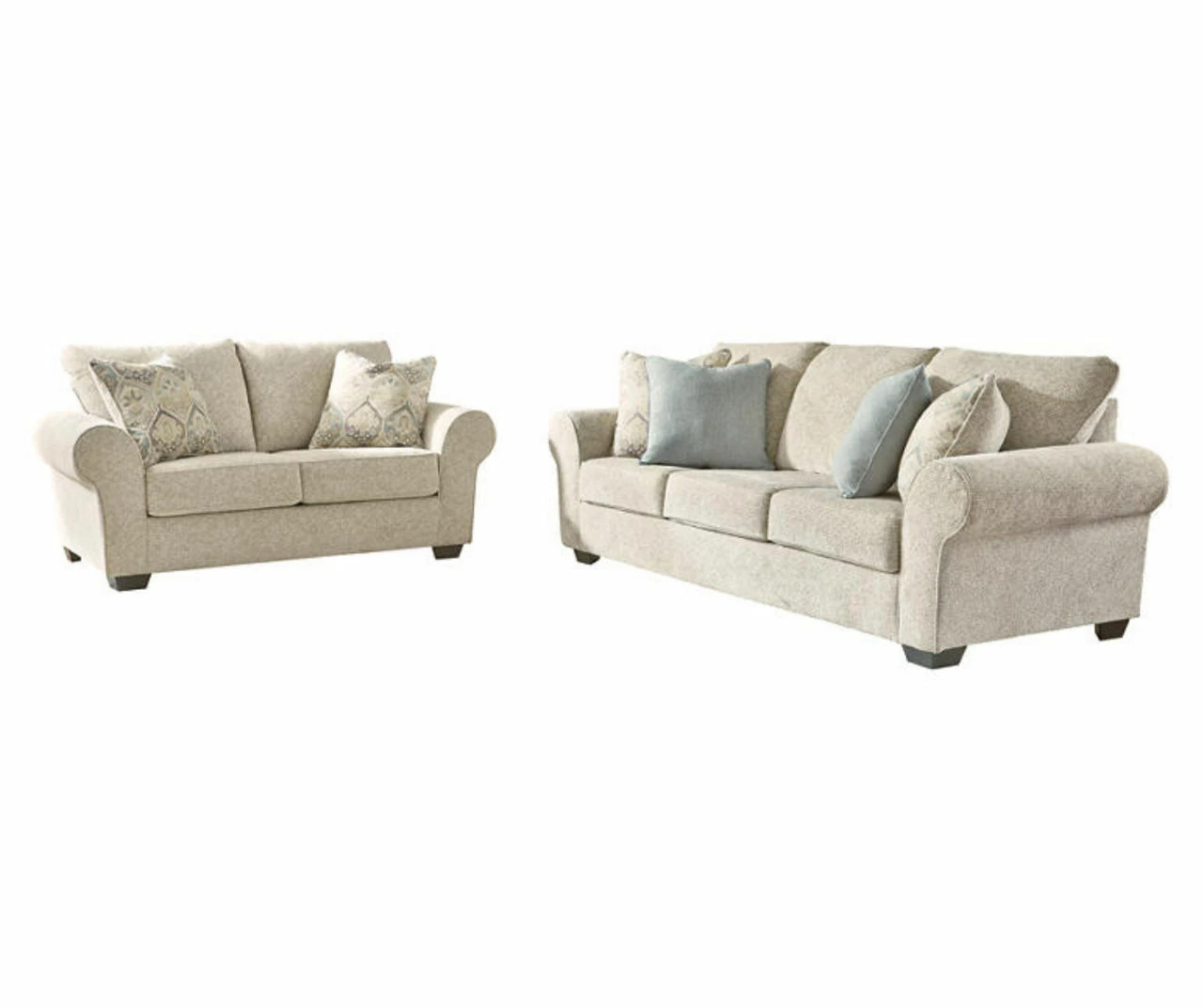 Haisley Ivory Sofa - Image 7