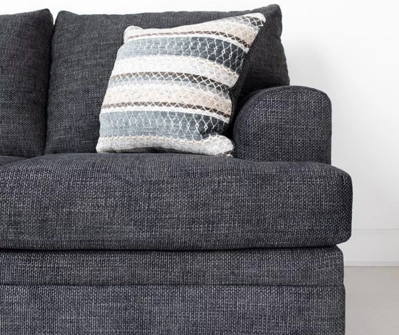 Mabella Slate Sofa Chaise - Image 4