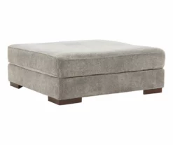 Bayless Smoke Oversize Accent Ottoman
