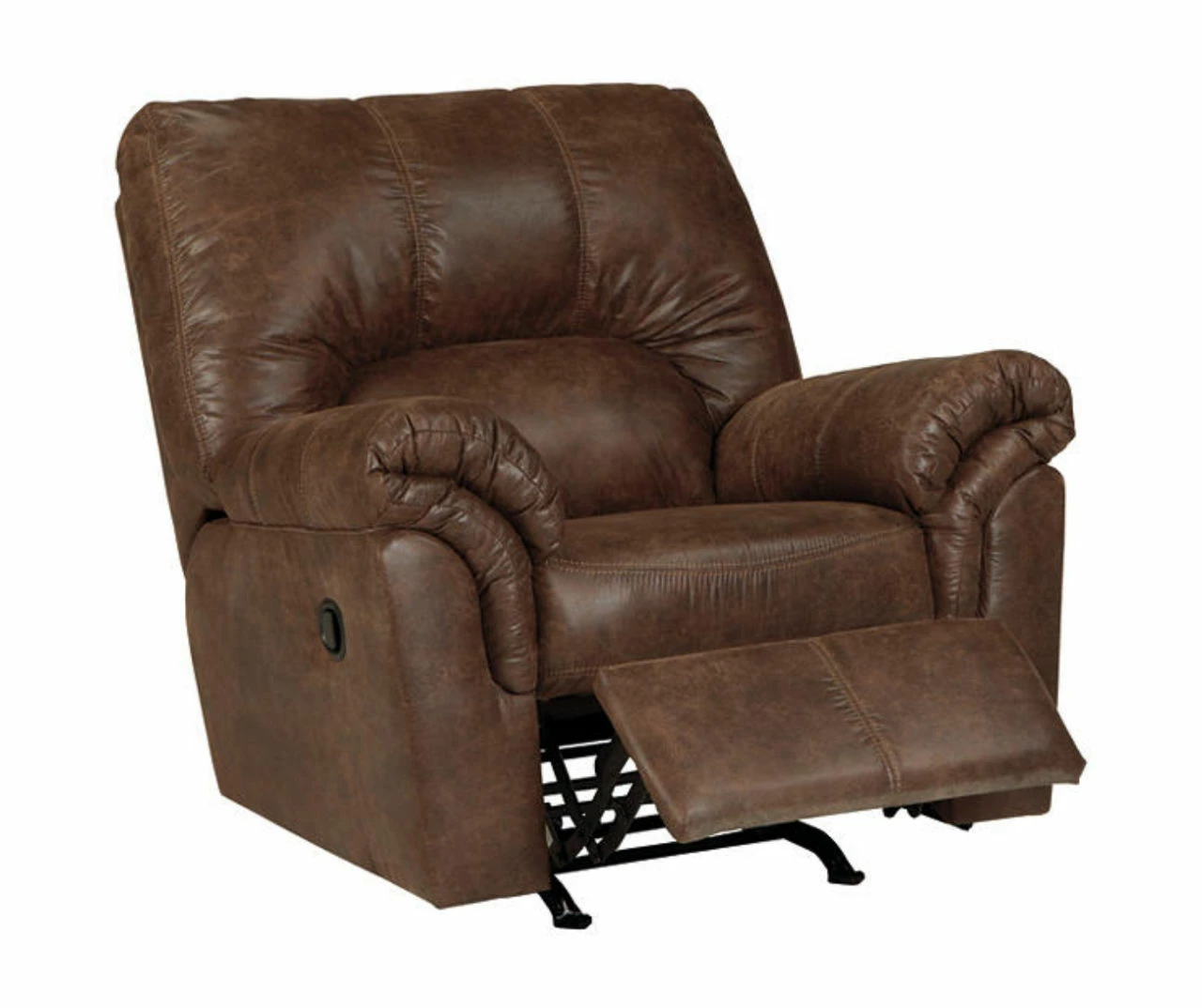 Bladen Coffee Faux Leather Rocker Recliner - Image 6