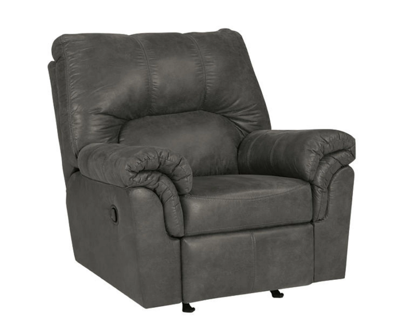 Bladen Slate Faux Leather Rocker Recliner - Image 5