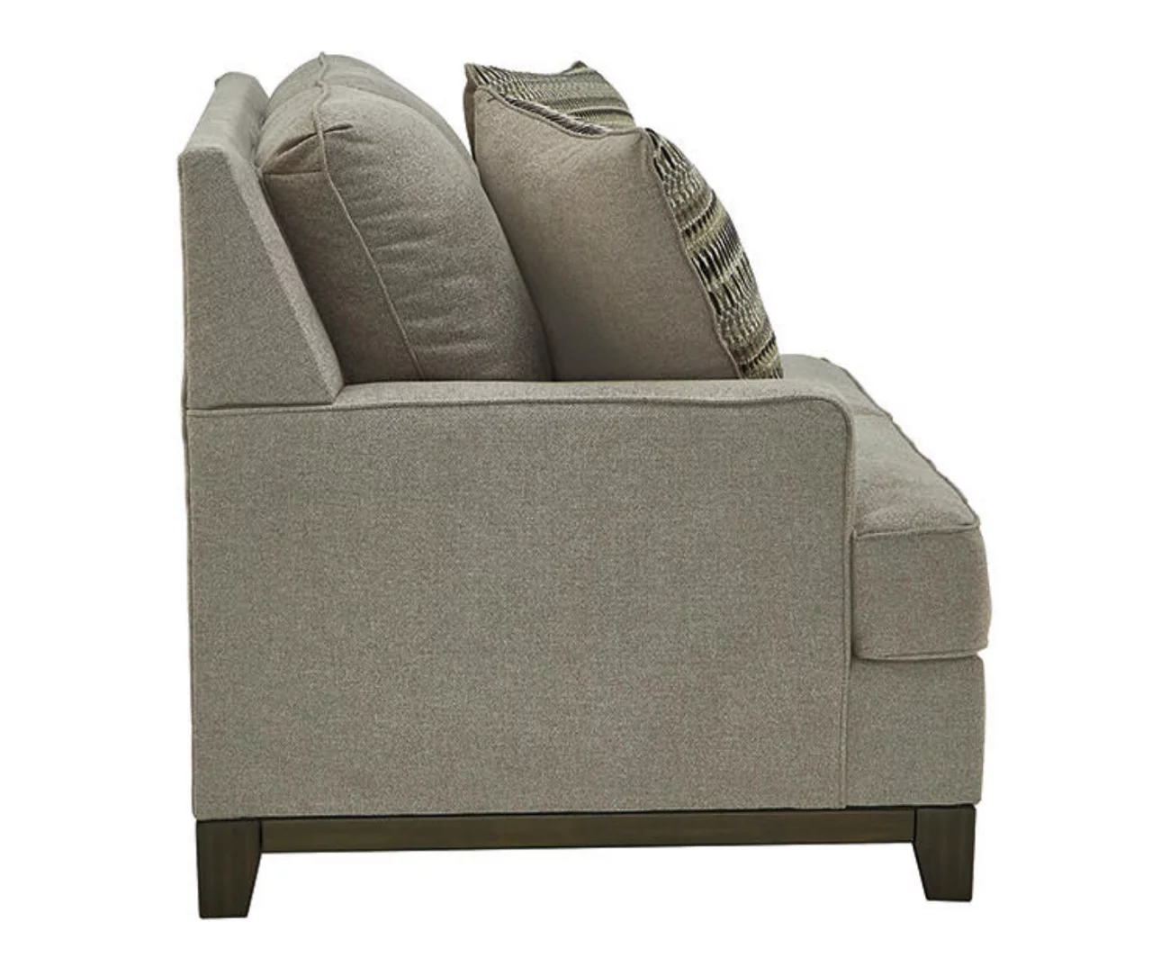 Kaywood Gray Loveseat - Image 4