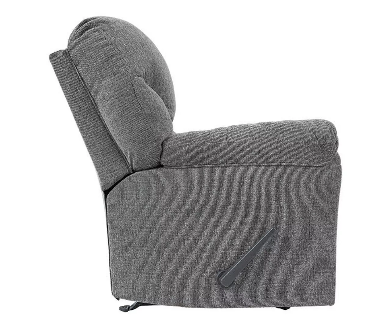 Allmaxx Gray Rocker Recliner - Image 7