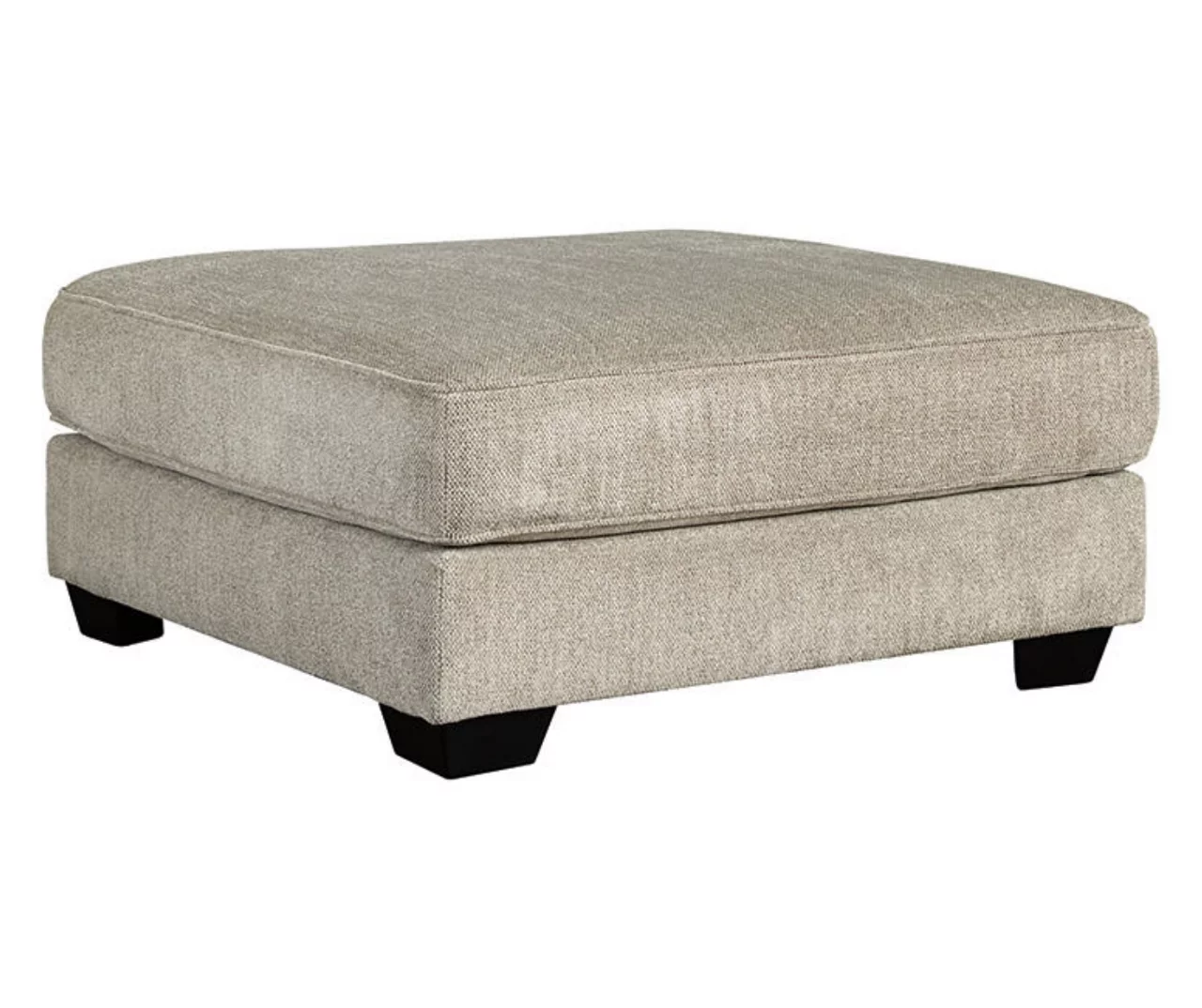 Ardsley Gray Oversize Accent Ottoman