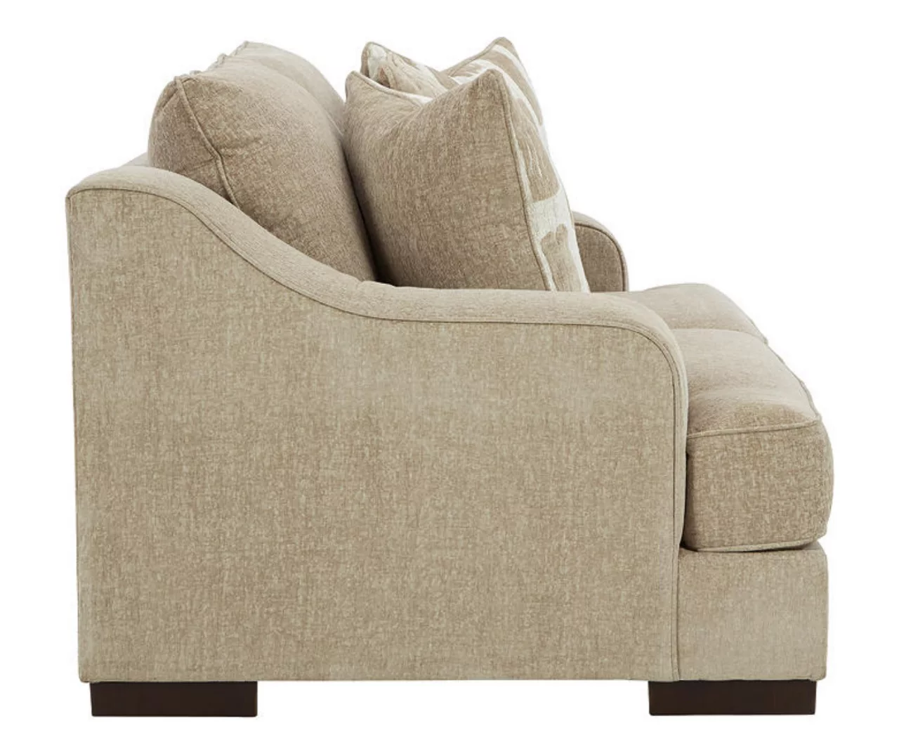 Lessinger Beige Loveseat - Image 4