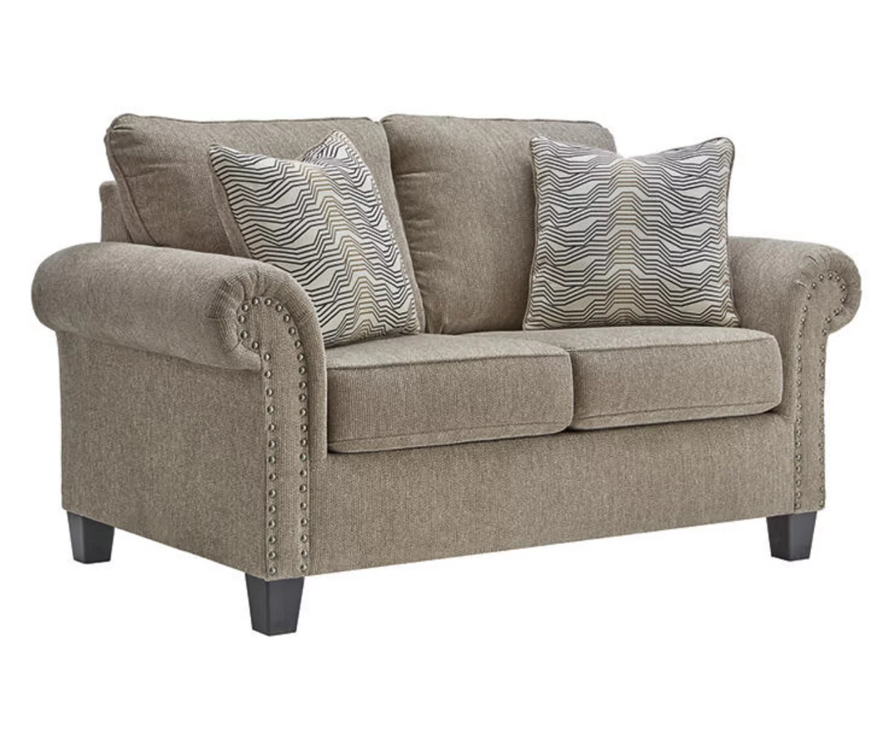 Shewsbury Pewter Loveseat - Image 2