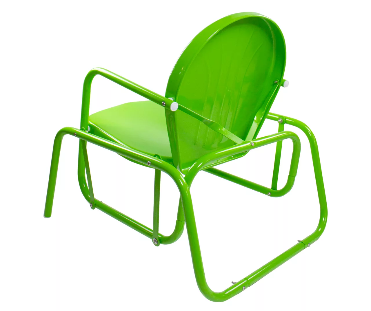 Northlight Retro Tulip Metal Patio Glider Chair - Image 15