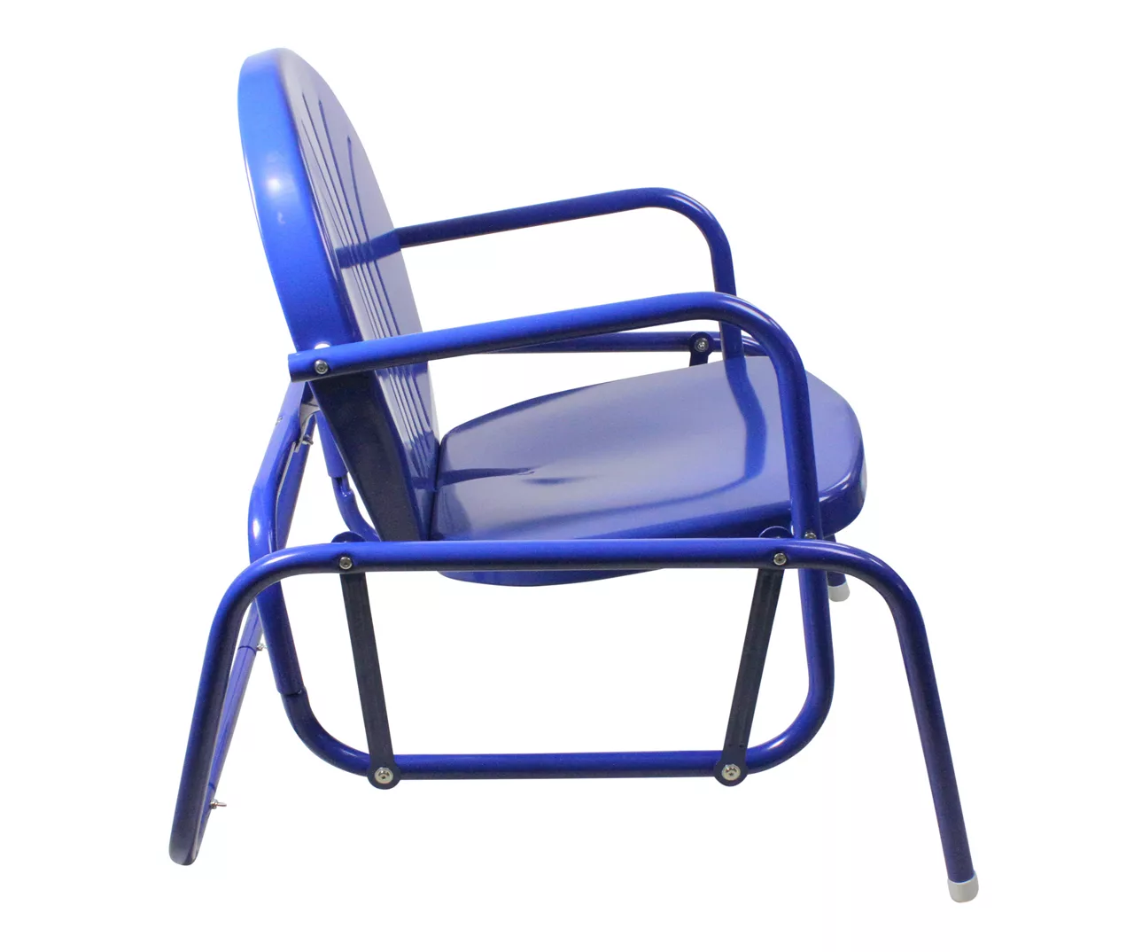 Northlight Retro Tulip Metal Patio Glider Chair - Image 8