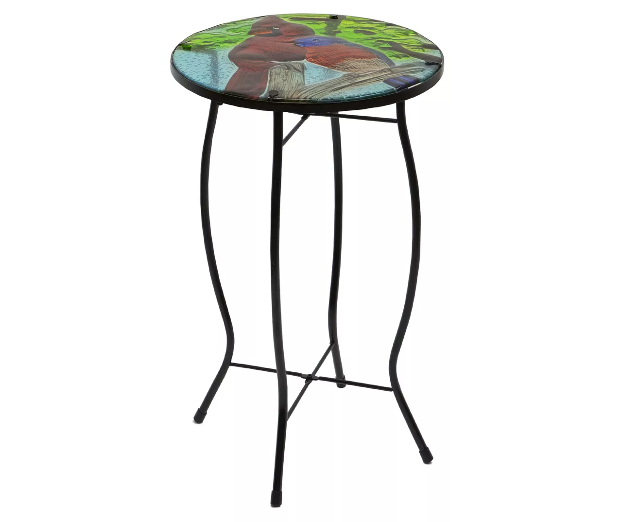 19" Cardinal Glass Garden Table - Image 2