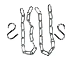 Northlight Silver Hammock Hanging Chains & Hooks Set