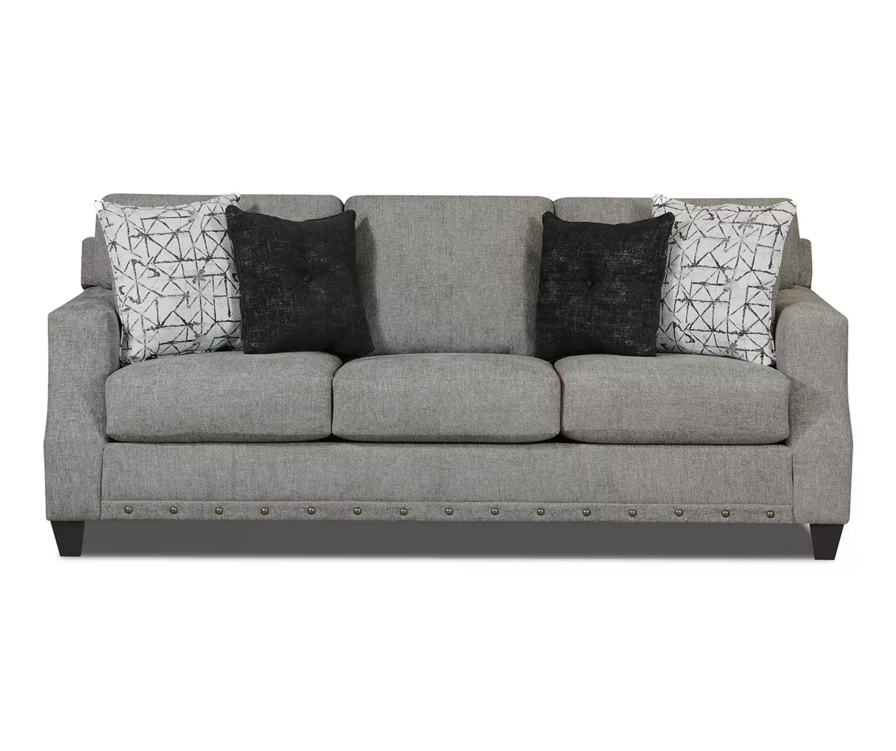 Alexandria Gray Chenille Sofa