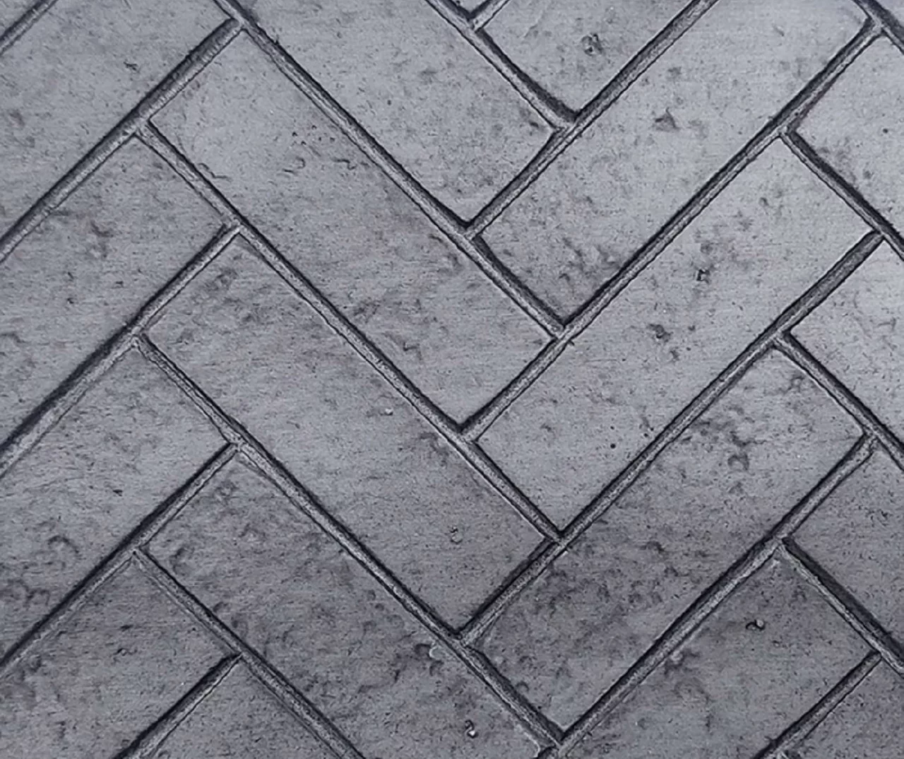 48" Faux Herringbone Mantel Electric Fireplace - Image 4