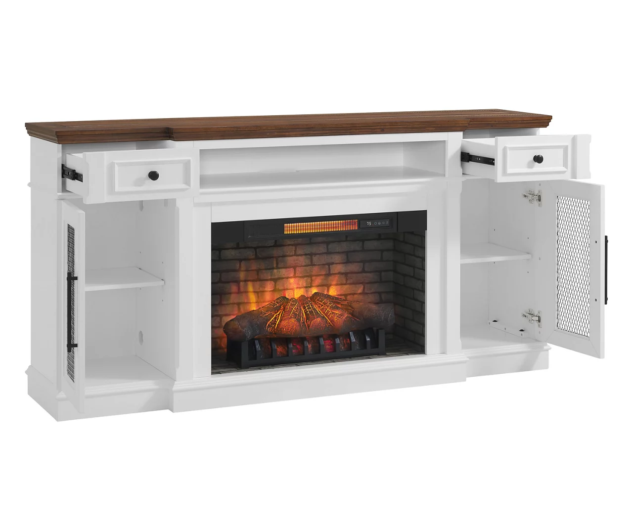 73.5" Castillo Electric Fireplace Console - Image 8