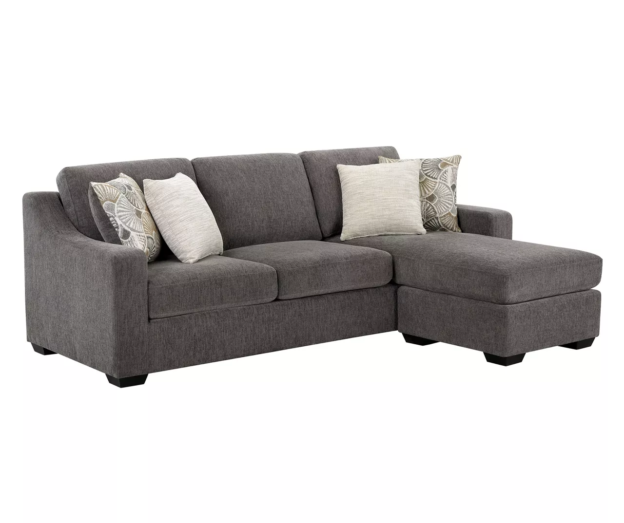 Gray Reversible Sofa Chaise - Image 5