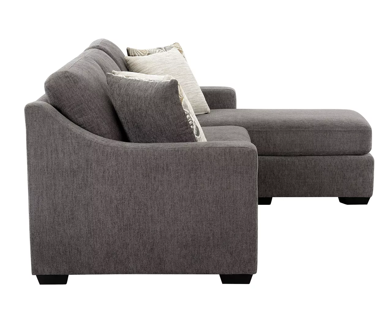 Gray Reversible Sofa Chaise - Image 6
