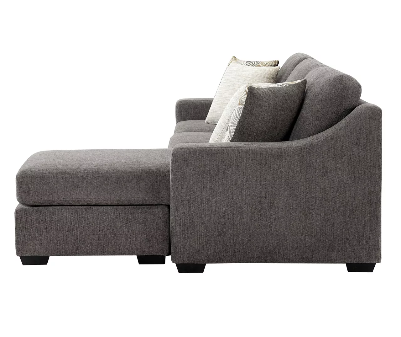 Gray Reversible Sofa Chaise - Image 7