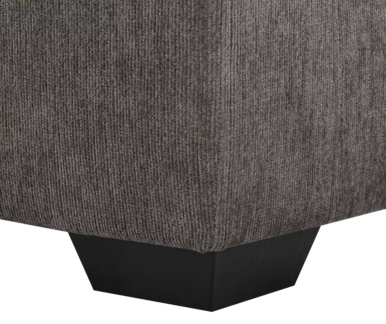 Gray Reversible Sofa Chaise - Image 3