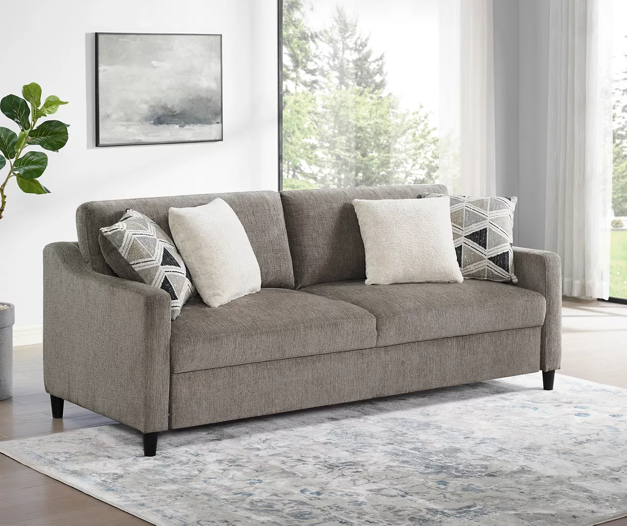 Stockton Convertible Sleeper Sofa - Image 3