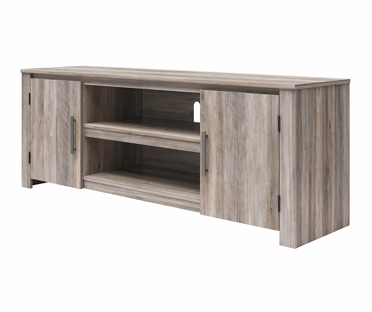 60" Aldridge Gray Oak TV Stand - Image 2