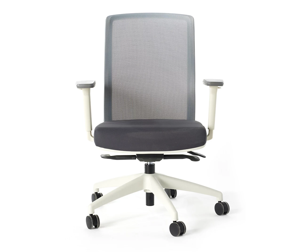 Atto Off-White & Gray Office Chair