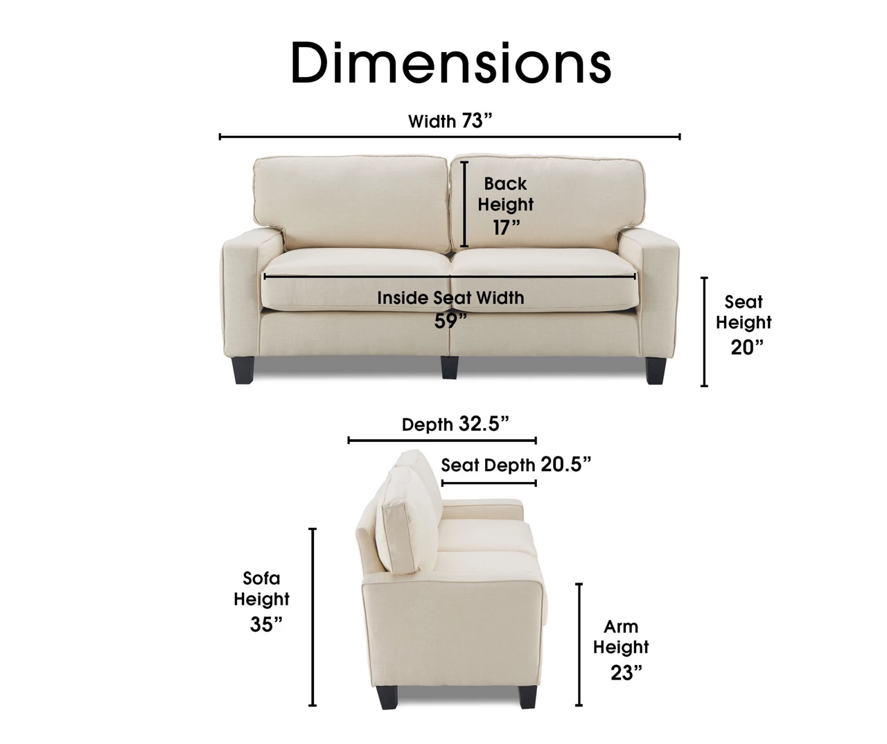 Serta Palisades Sofa - Image 16