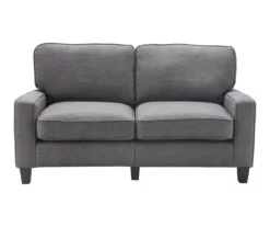 Palisades Gray Loveseat