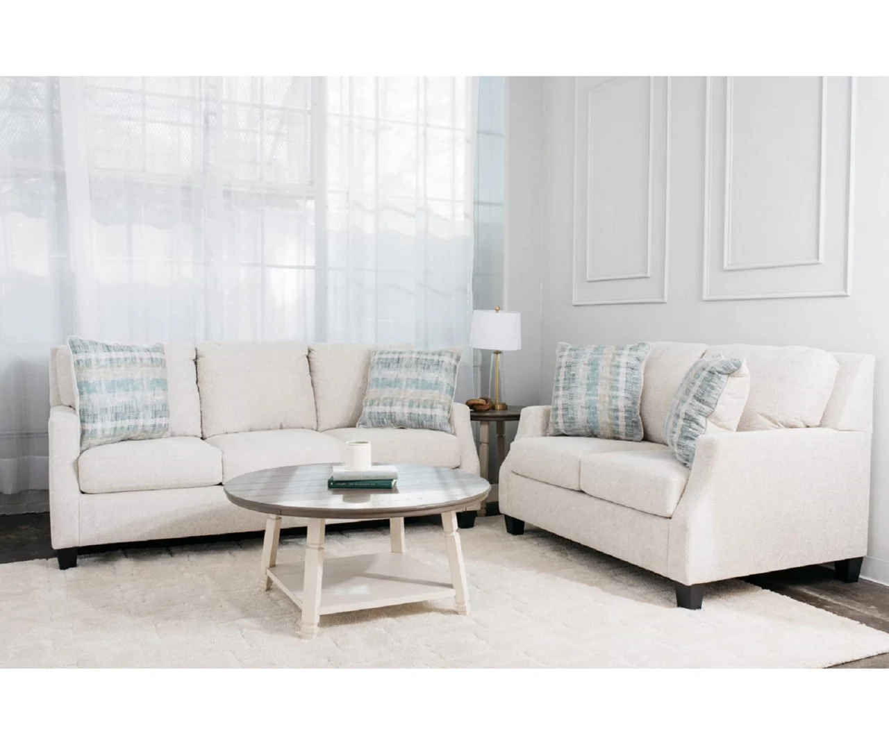 Cullendale Sandstone Cream Sofa - Image 2