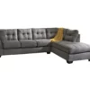 Signature Design By Ashley Maier Charcoal Sectional With Right-Facing Chaise