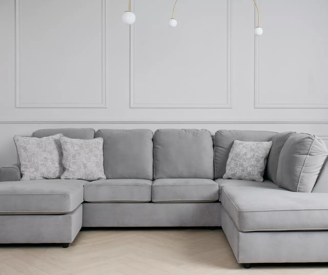 Broyhill Zaya Gray Sectional - Image 2